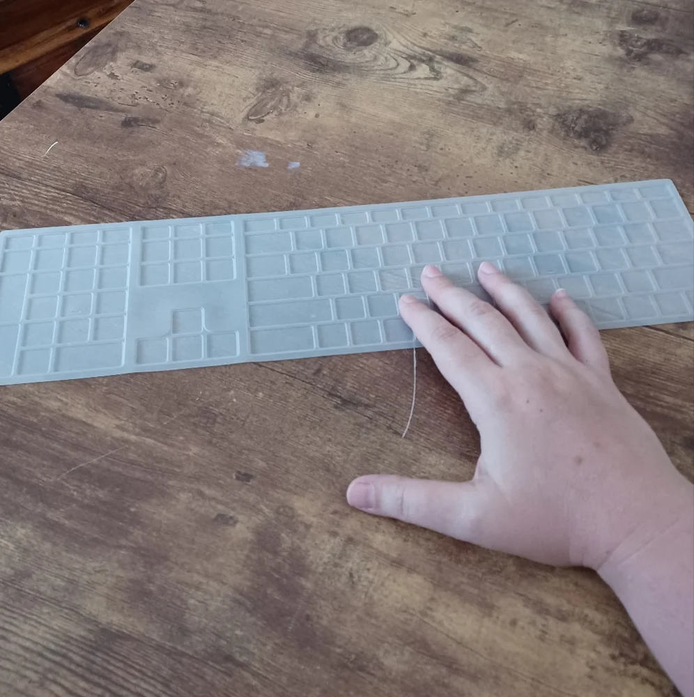 Silicone keyboard protector